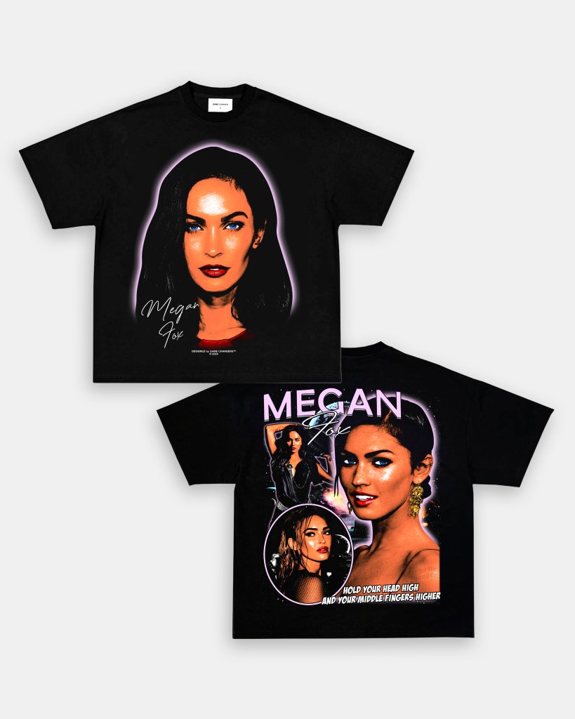 MEGAN FOX TEE - [DS] - VIBRAS® VIBRAS - GRAPHIC TEES - GAME CHANGERS