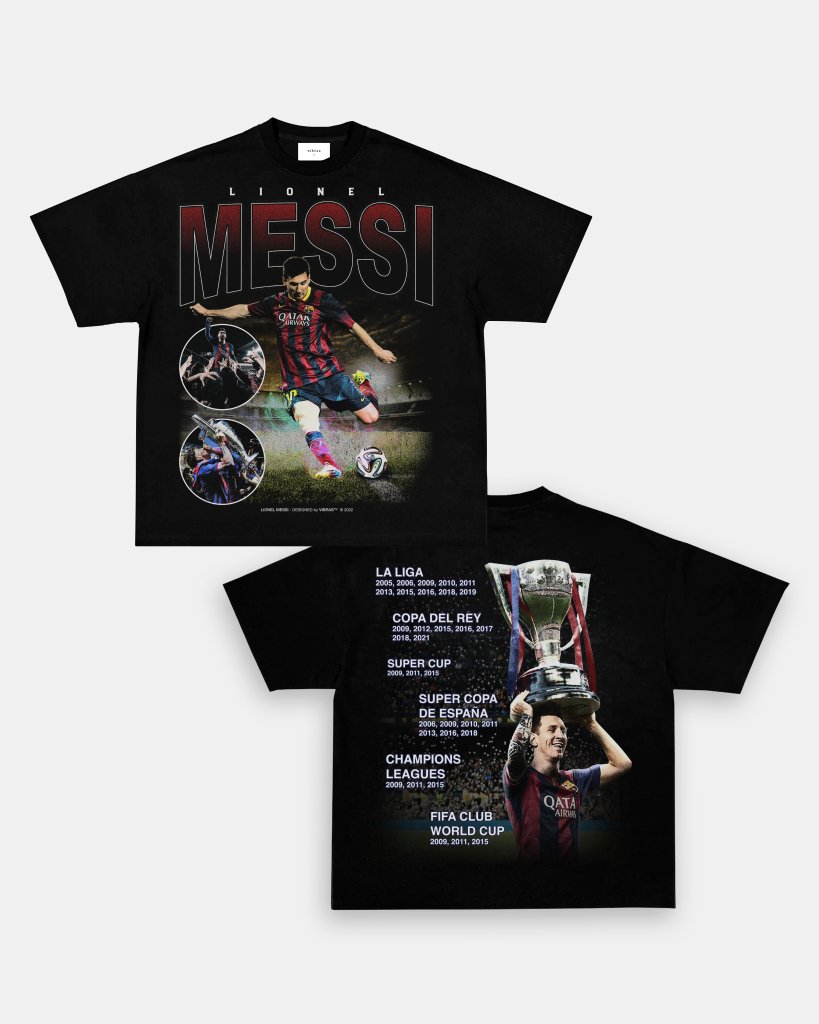 MESSI BARCELONA TEE - [DS] - VIBRAS® VIBRAS - GRAPHIC TEES - GAME CHANGERS