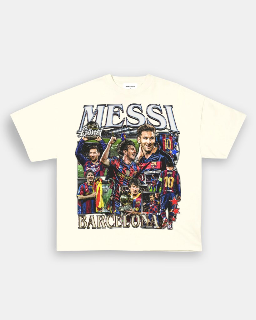 MESSI - BARCELONA V2 TEE - VIBRAS® VIBRAS - GRAPHIC TEES - GAME CHANGERS