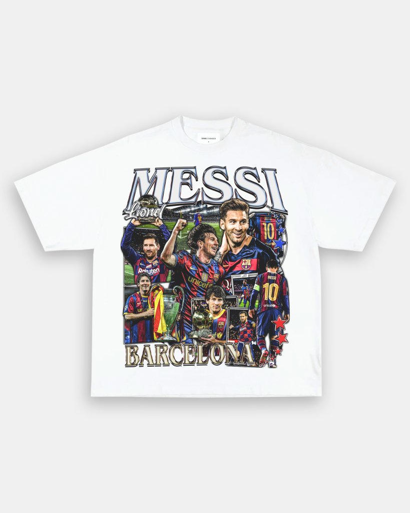 MESSI - BARCELONA V2 TEE - VIBRAS® VIBRAS - GRAPHIC TEES - GAME CHANGERS