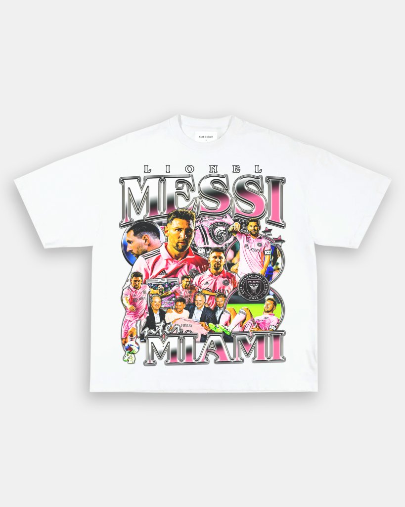 MESSI - INTER MIAMI TEE - VIBRAS® VIBRAS - GRAPHIC TEES - GAME CHANGERS