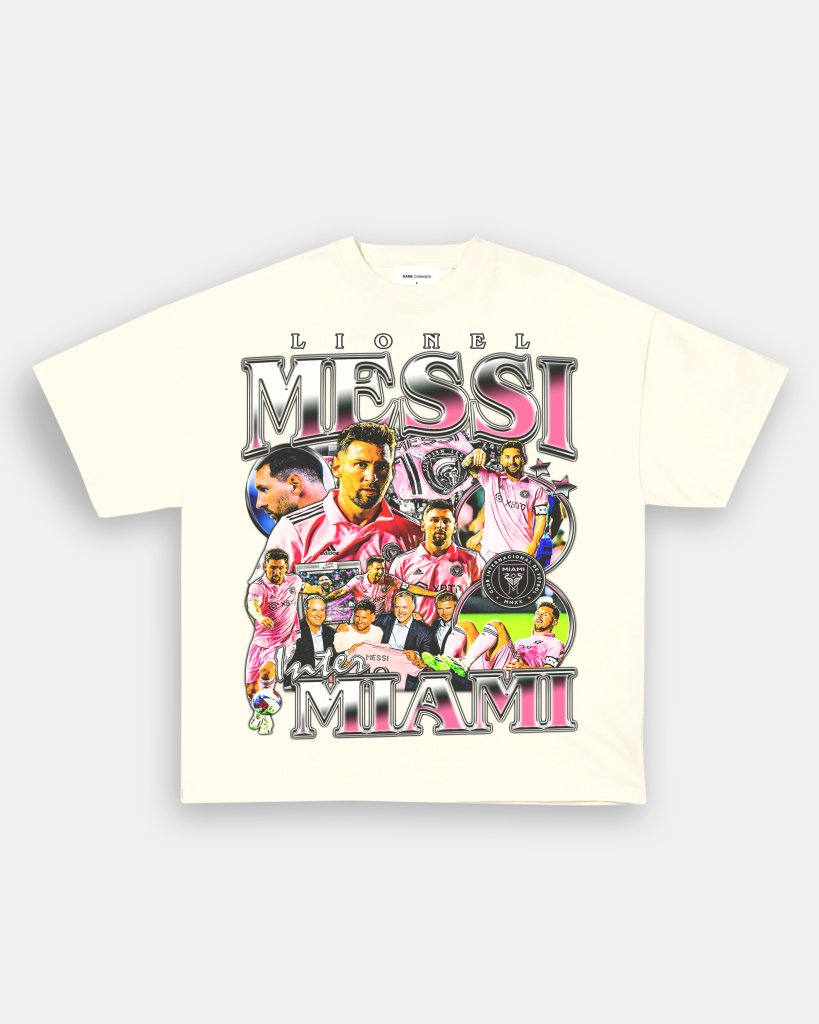 MESSI - INTER MIAMI TEE - VIBRAS® VIBRAS - GRAPHIC TEES - GAME CHANGERS