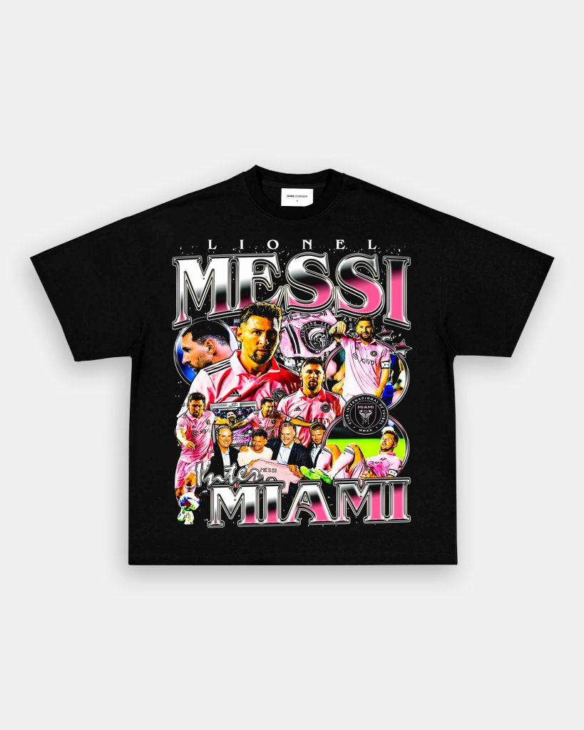 MESSI - INTER MIAMI TEE - VIBRAS® VIBRAS - GRAPHIC TEES - GAME CHANGERS