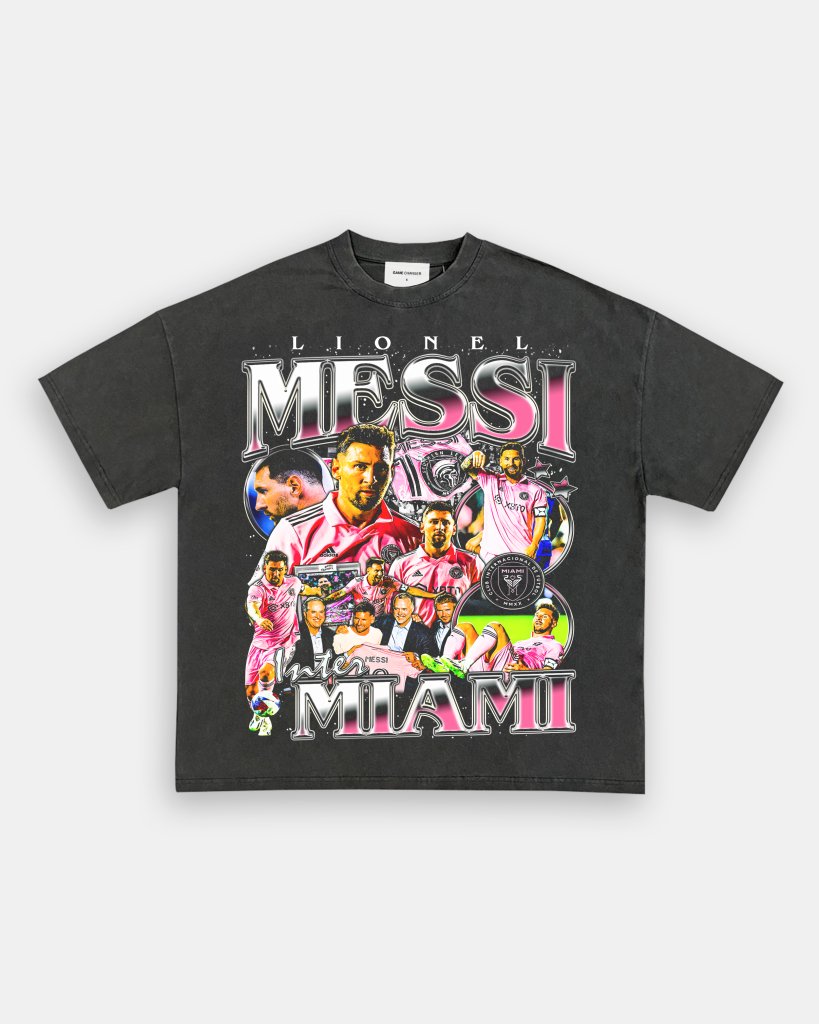 MESSI - INTER MIAMI TEE - VIBRAS® VIBRAS - GRAPHIC TEES - GAME CHANGERS