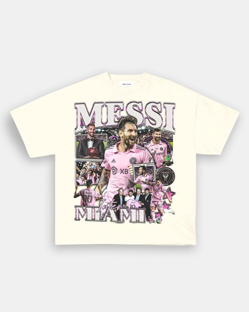 MESSI - INTER MIAMI V2 TEE - VIBRAS® VIBRAS - GRAPHIC TEES - GAME CHANGERS