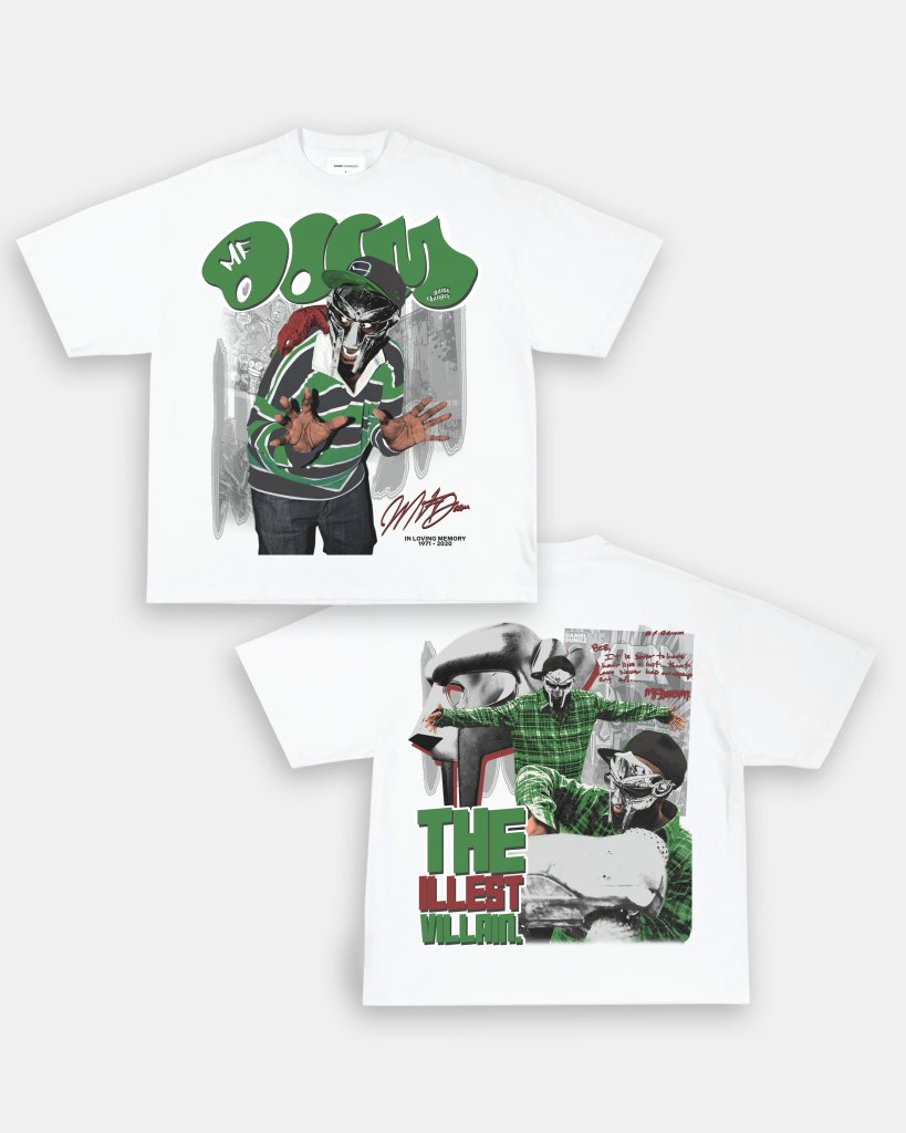 MF DOOM V2 TEE - [DS] - VIBRAS® VIBRAS - GRAPHIC TEES - GAME CHANGERS