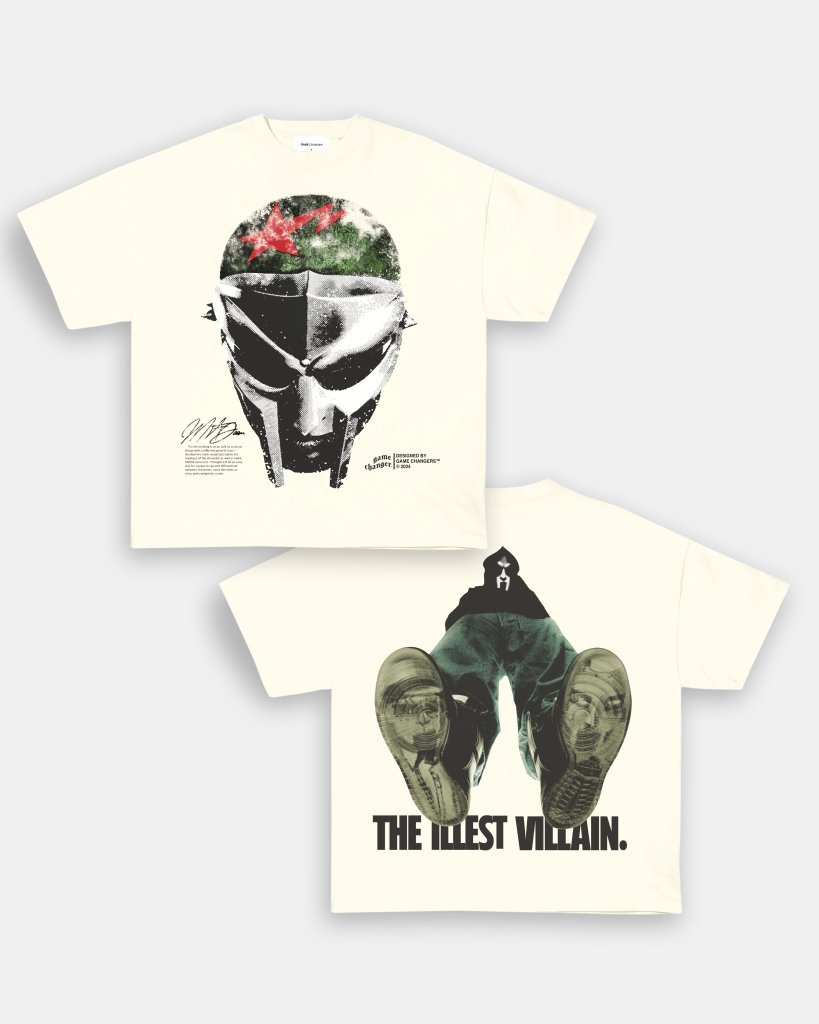 MF DOOM V3 TEE - [DS] - VIBRAS® VIBRAS - GRAPHIC TEES - GAME CHANGERS