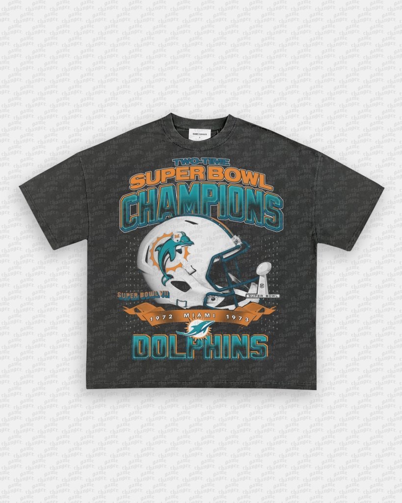 MIAMI DOLPHINS TEE - VIBRAS® VIBRAS - GRAPHIC TEES - GAME CHANGERS