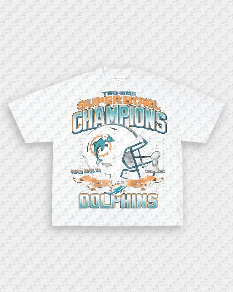 MIAMI DOLPHINS TEE - VIBRAS® VIBRAS - GRAPHIC TEES - GAME CHANGERS