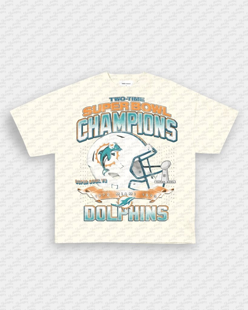 MIAMI DOLPHINS TEE - VIBRAS® VIBRAS - GRAPHIC TEES - GAME CHANGERS