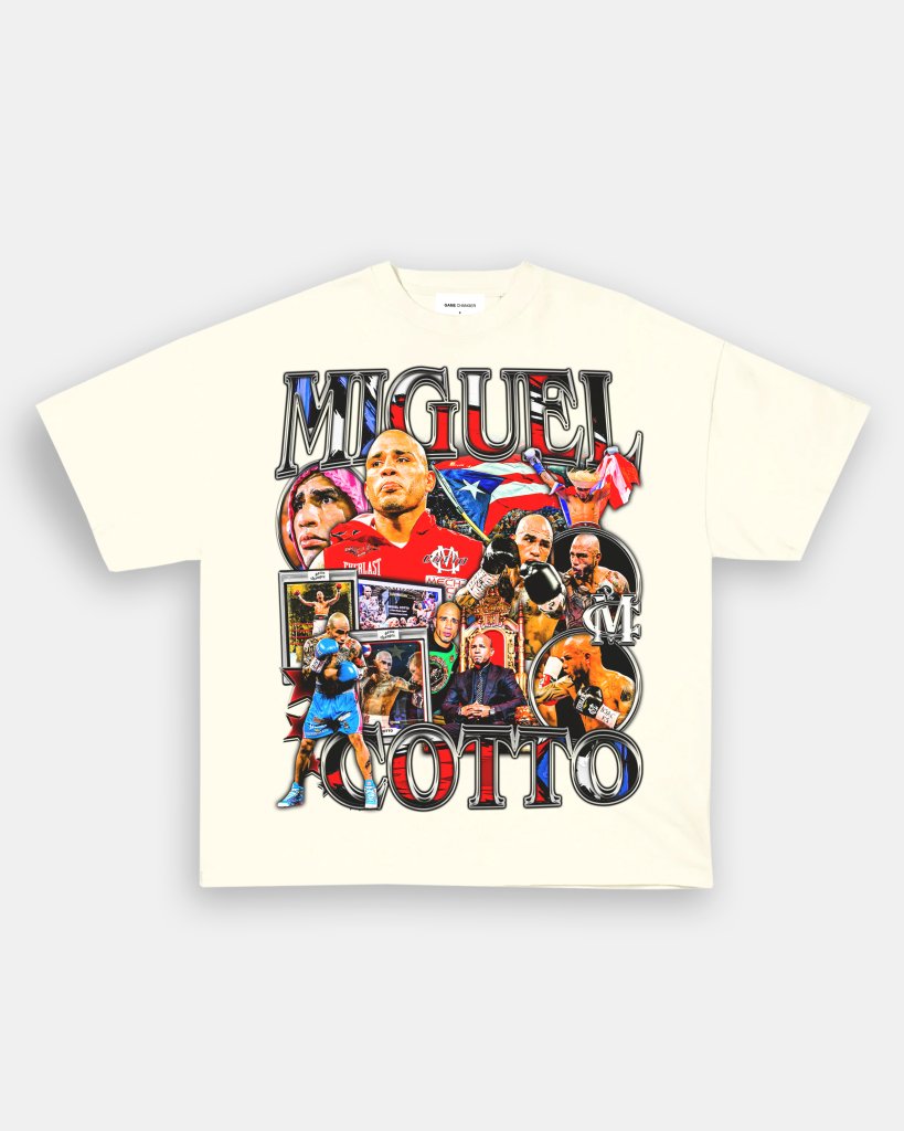 MIGUEL COTTO TEE - VIBRAS® VIBRAS - GRAPHIC TEES - GAME CHANGERS