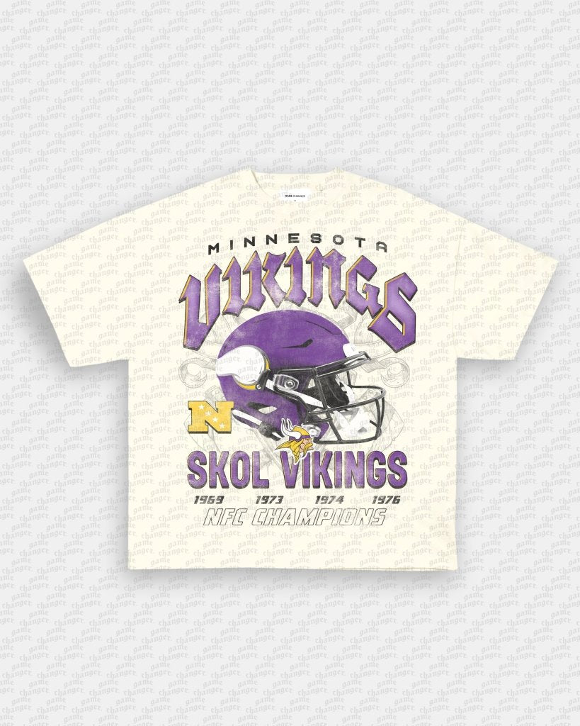 MINNESOTA VIKINGS TEE - VIBRAS® VIBRAS - GRAPHIC TEES - GAME CHANGERS