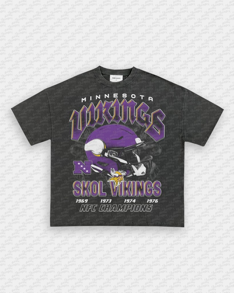 MINNESOTA VIKINGS TEE - VIBRAS® VIBRAS - GRAPHIC TEES - GAME CHANGERS