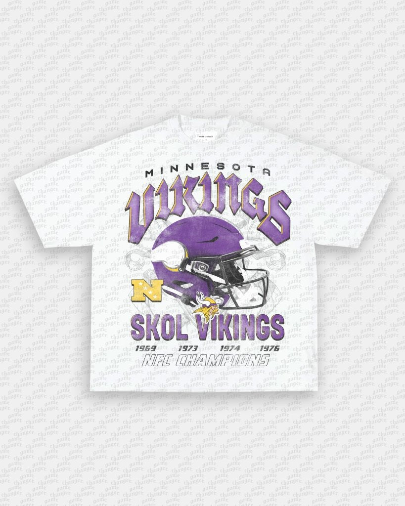 MINNESOTA VIKINGS TEE - VIBRAS® VIBRAS - GRAPHIC TEES - GAME CHANGERS