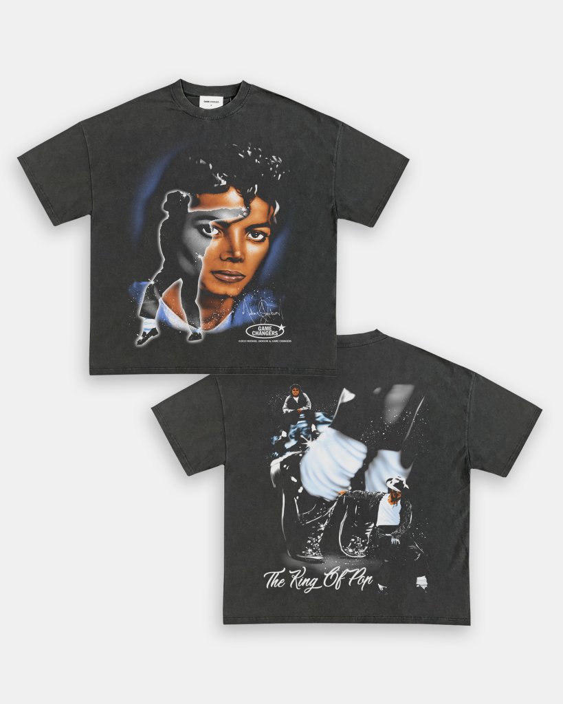 MJ - KING OF POP TEE - [DS] - VIBRAS® VIBRAS - GRAPHIC TEES - GAME CHANGERS