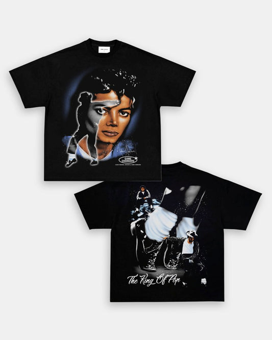 MJ - KING OF POP TEE - [DS] - VIBRAS® VIBRAS - GRAPHIC TEES - GAME CHANGERS