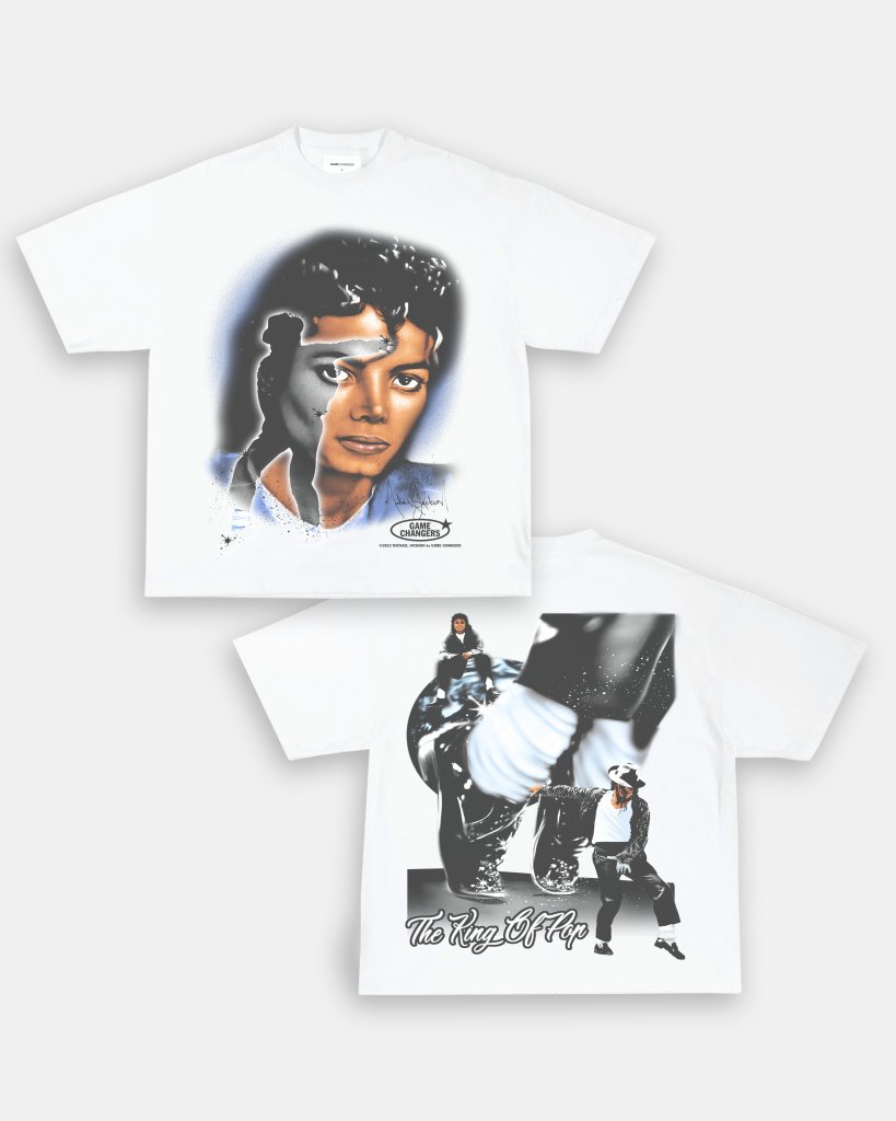 MJ - KING OF POP TEE - [DS] - VIBRAS® VIBRAS - GRAPHIC TEES - GAME CHANGERS