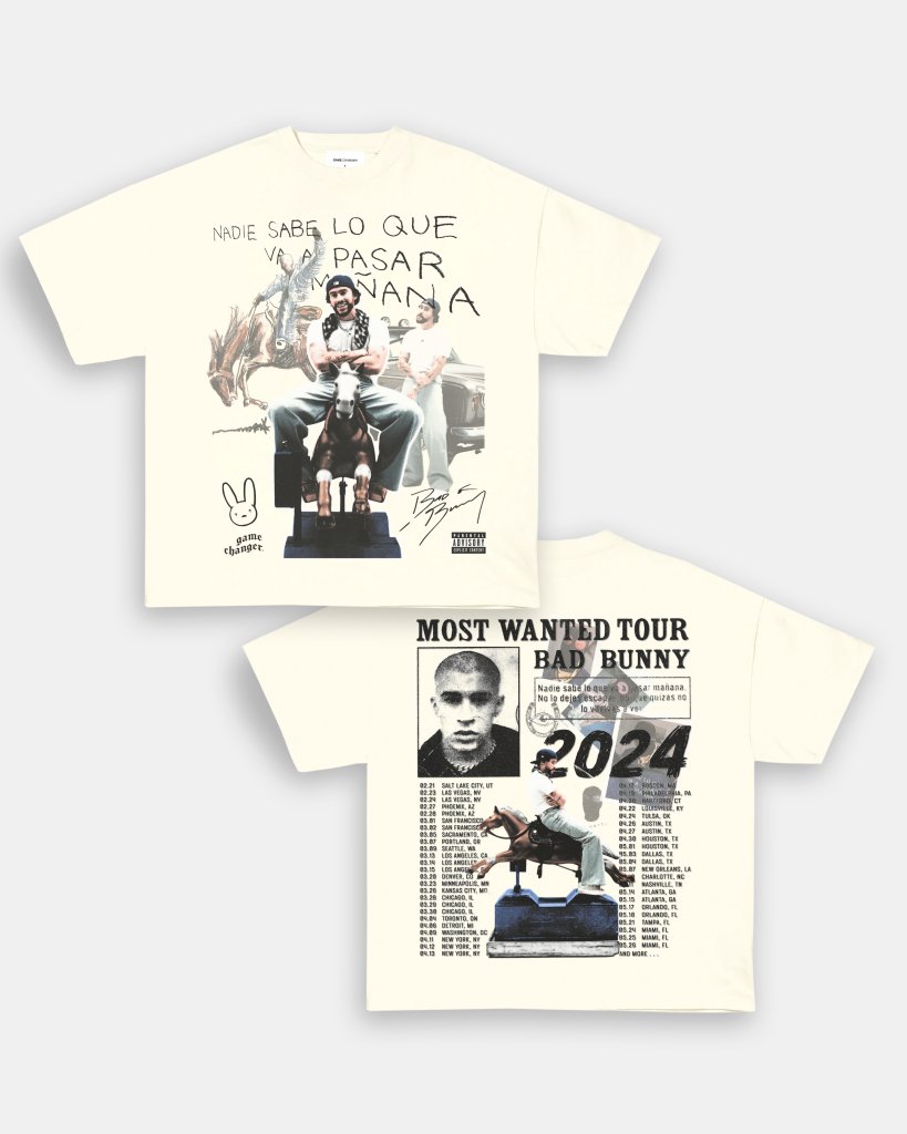 MOST WANTED TOUR TEE - [DS] - VIBRAS® VIBRAS - GRAPHIC TEES - GAME CHANGERS