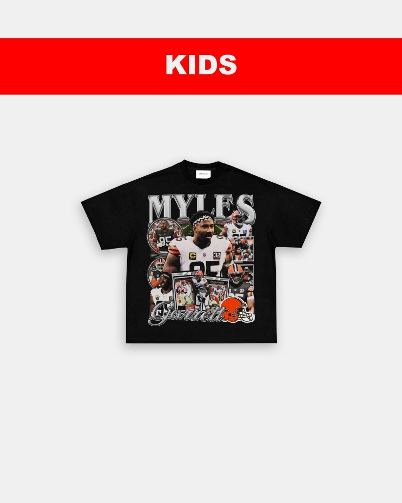 MYLES GARRETT - KIDS TEE - VIBRAS® VIBRAS - GRAPHIC TEES - GAME CHANGERS