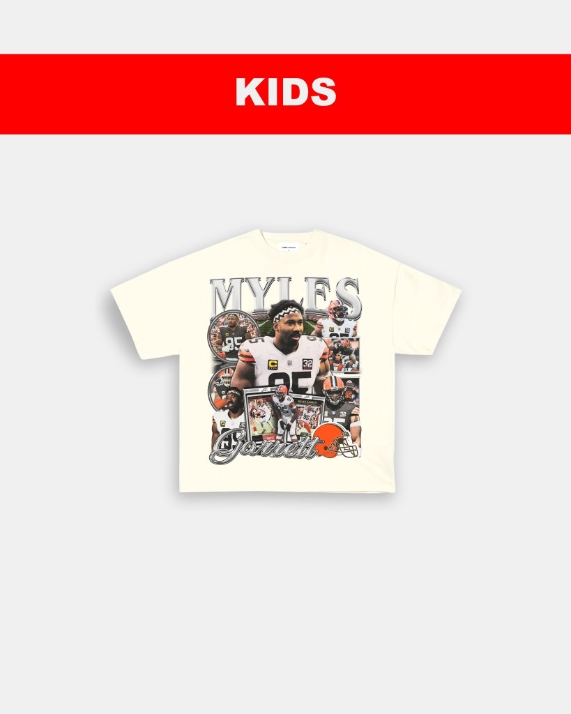 MYLES GARRETT - KIDS TEE - VIBRAS® VIBRAS - GRAPHIC TEES - GAME CHANGERS