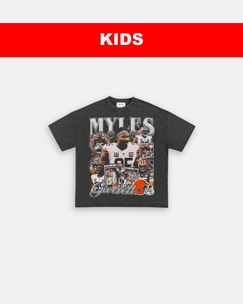 MYLES GARRETT - KIDS TEE - VIBRAS® VIBRAS - GRAPHIC TEES - GAME CHANGERS