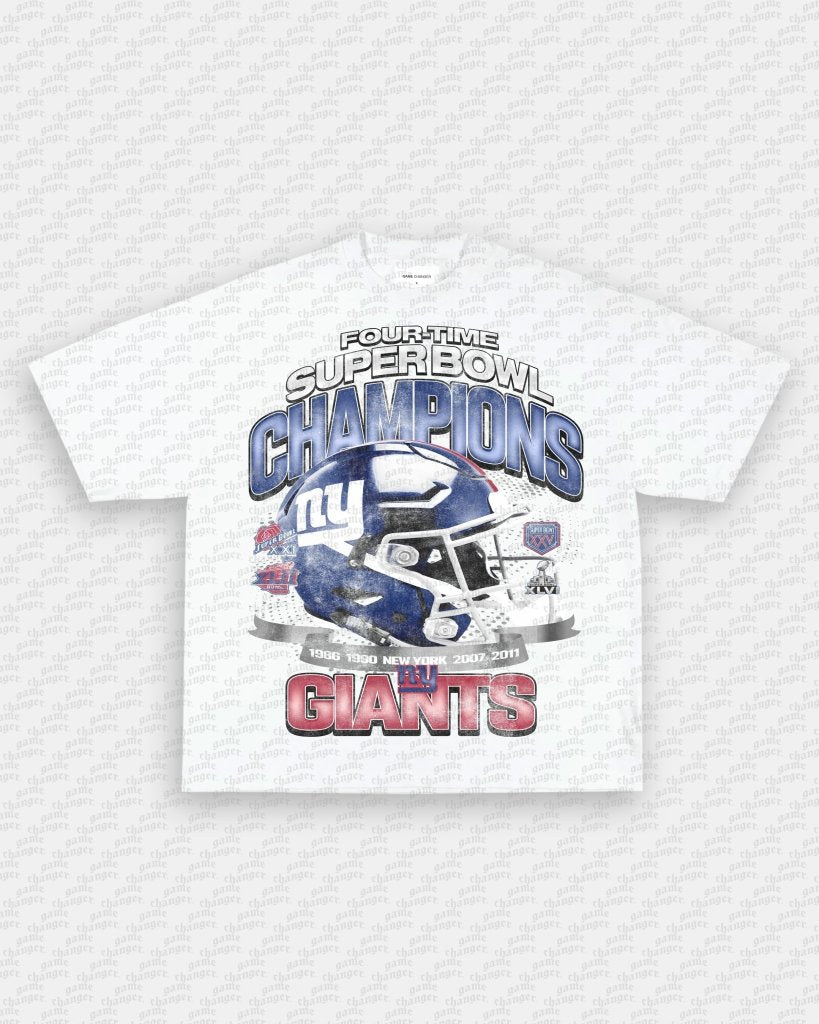 NEW YORK GIANTS TEE - VIBRAS® VIBRAS - GRAPHIC TEES - GAME CHANGERS