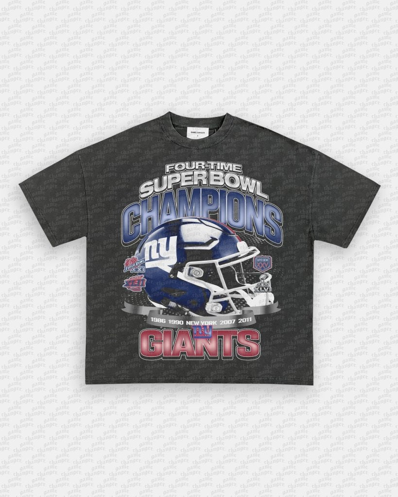 NEW YORK GIANTS TEE - VIBRAS® VIBRAS - GRAPHIC TEES - GAME CHANGERS