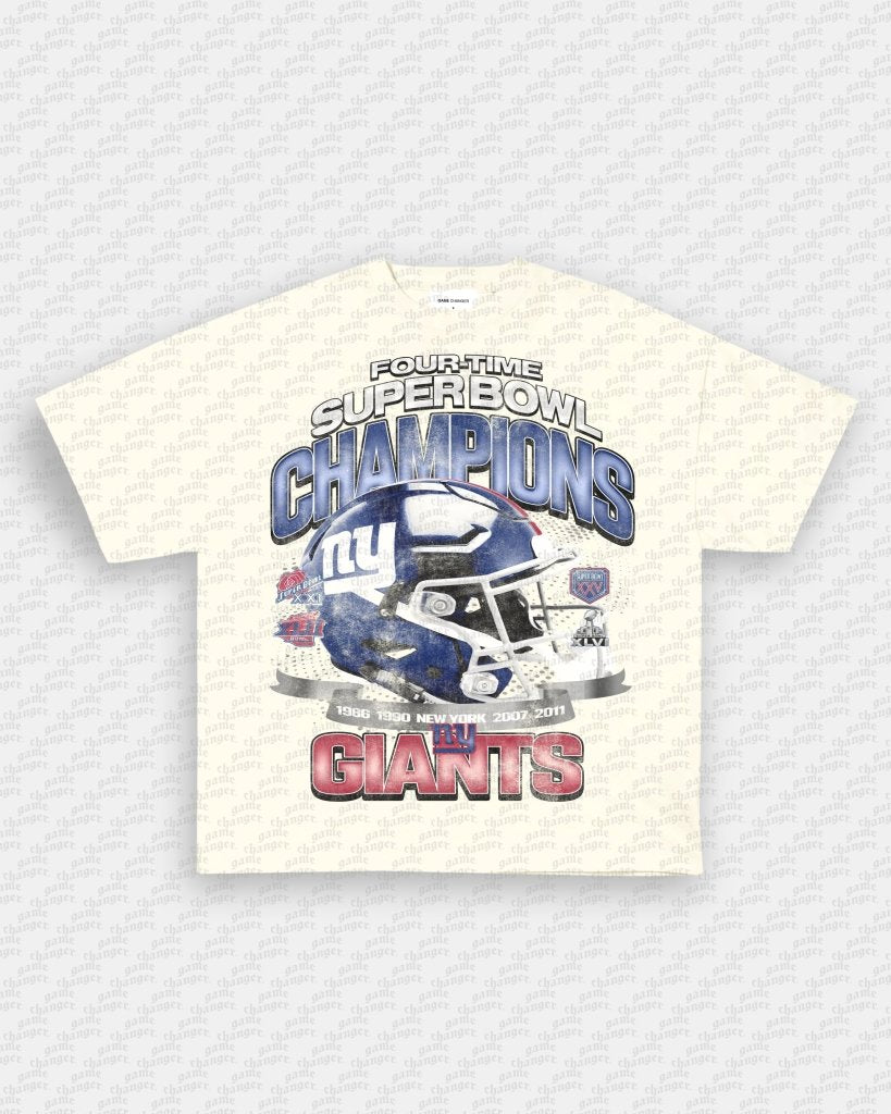 NEW YORK GIANTS TEE - VIBRAS® VIBRAS - GRAPHIC TEES - GAME CHANGERS