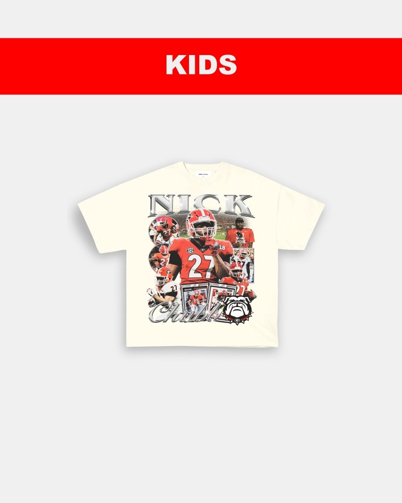 NICK CHUBB - UGA - KIDS TEE - VIBRAS® VIBRAS - GRAPHIC TEES - GAME CHANGERS