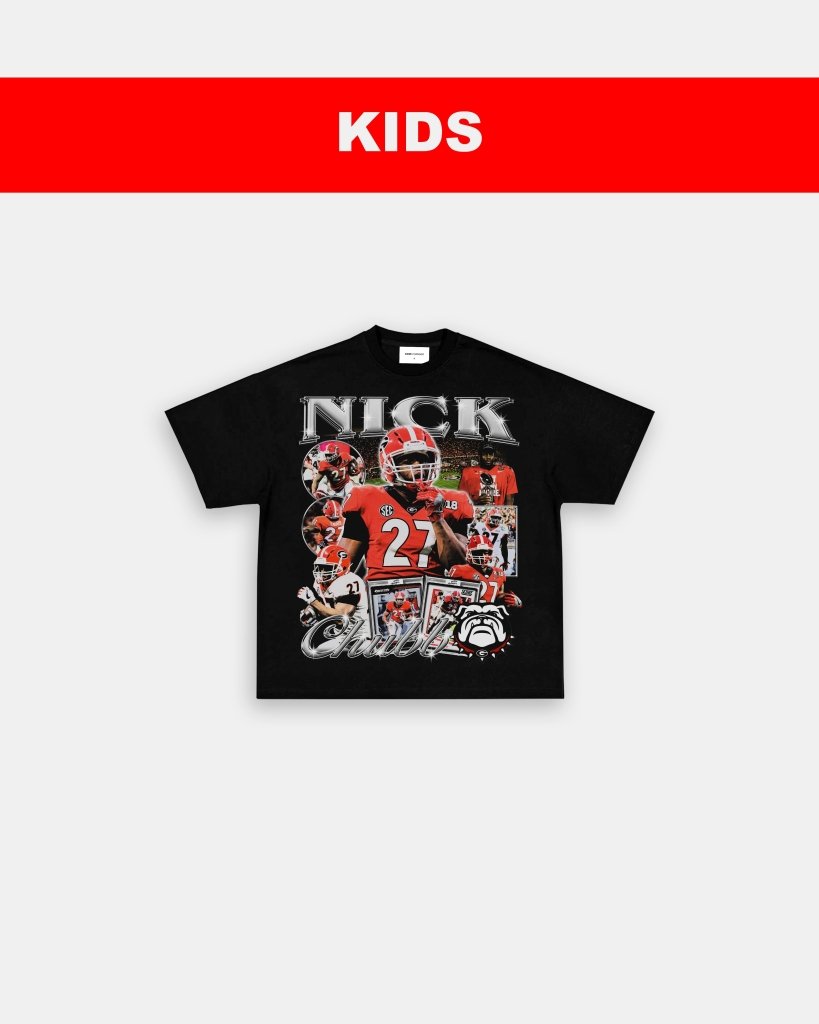 NICK CHUBB - UGA - KIDS TEE - VIBRAS® VIBRAS - GRAPHIC TEES - GAME CHANGERS