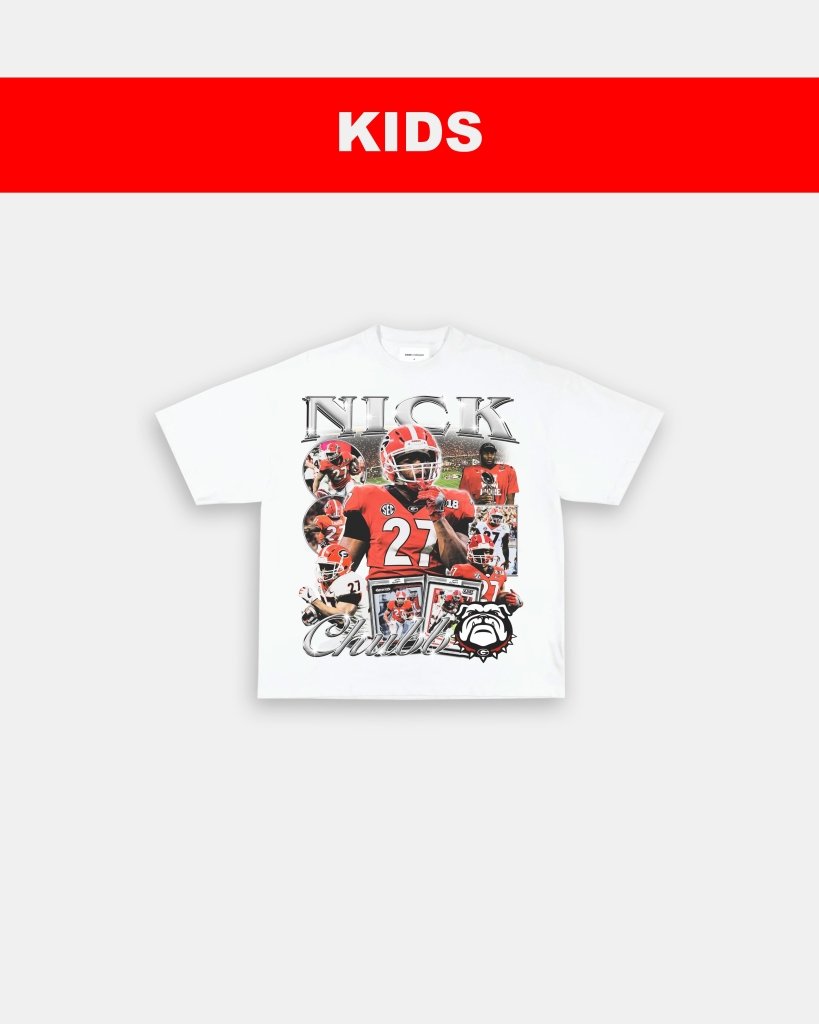 NICK CHUBB - UGA - KIDS TEE - VIBRAS® VIBRAS - GRAPHIC TEES - GAME CHANGERS