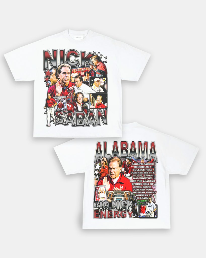 NICK SABAN TEE - [DS] - VIBRAS® VIBRAS - GRAPHIC TEES - GAME CHANGERS