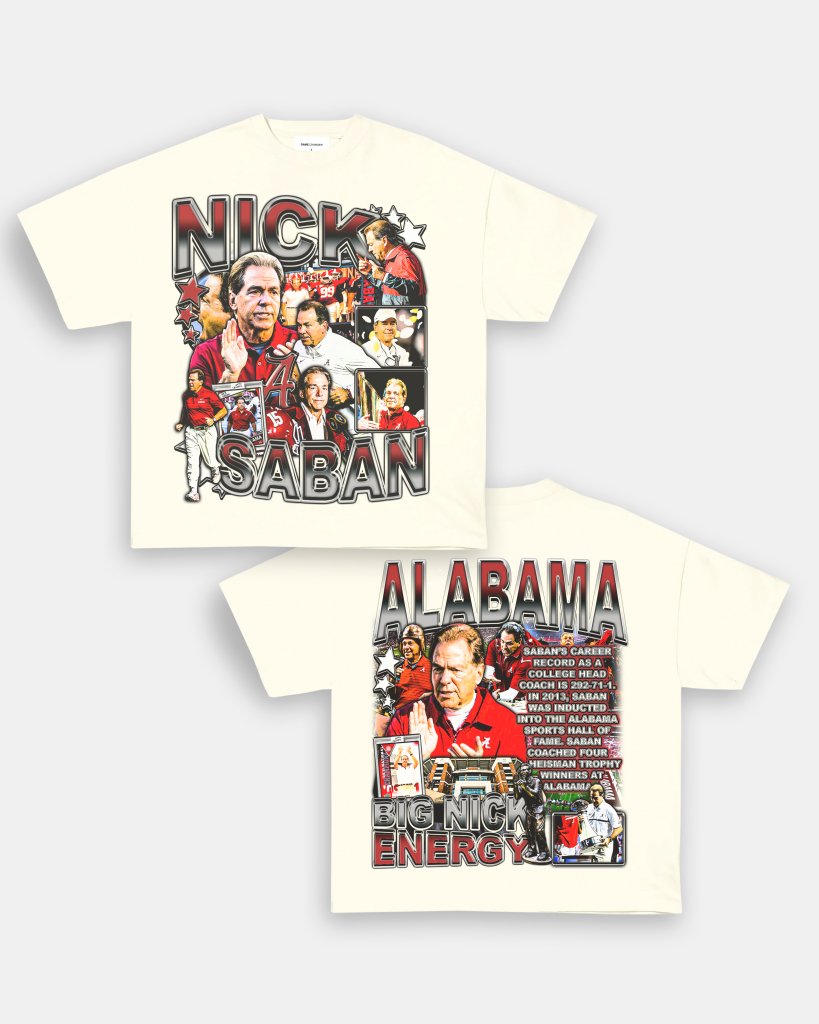 NICK SABAN TEE - [DS] - VIBRAS® VIBRAS - GRAPHIC TEES - GAME CHANGERS