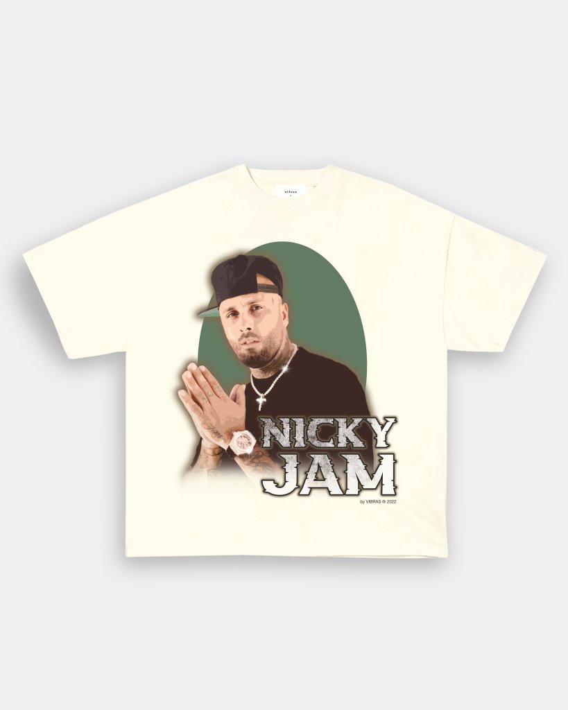 NICKY JAM VINTAGE TEE - VIBRAS® VIBRAS - GRAPHIC TEES - GAME CHANGERS