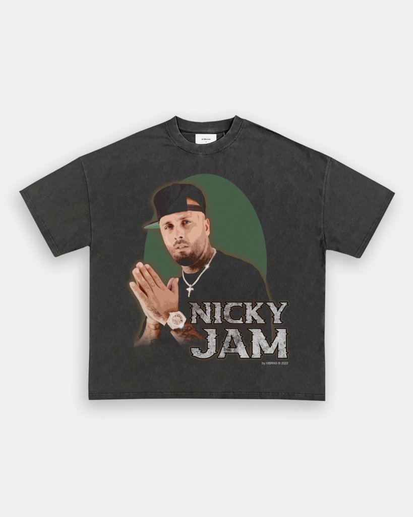 NICKY JAM VINTAGE TEE - VIBRAS® VIBRAS - GRAPHIC TEES - GAME CHANGERS