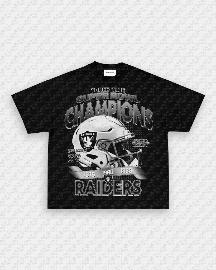 OAKLAND RAIDERS TEE - VIBRAS® VIBRAS - GRAPHIC TEES - GAME CHANGERS