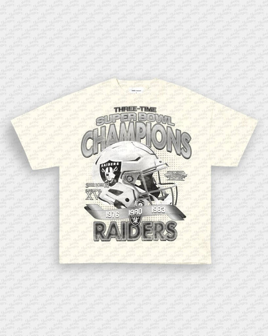 OAKLAND RAIDERS TEE - VIBRAS® VIBRAS - GRAPHIC TEES - GAME CHANGERS