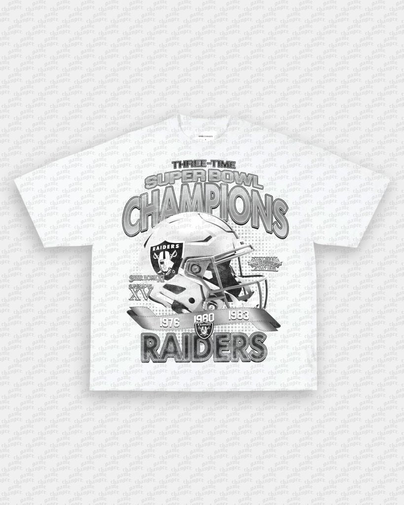 OAKLAND RAIDERS TEE - VIBRAS® VIBRAS - GRAPHIC TEES - GAME CHANGERS