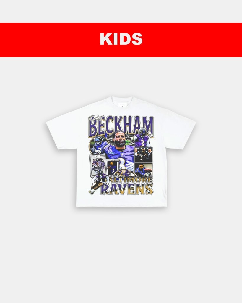 ODELL BECKHAM JR - RAVENS - KIDS TEE - VIBRAS® VIBRAS - GRAPHIC TEES - GAME CHANGERS