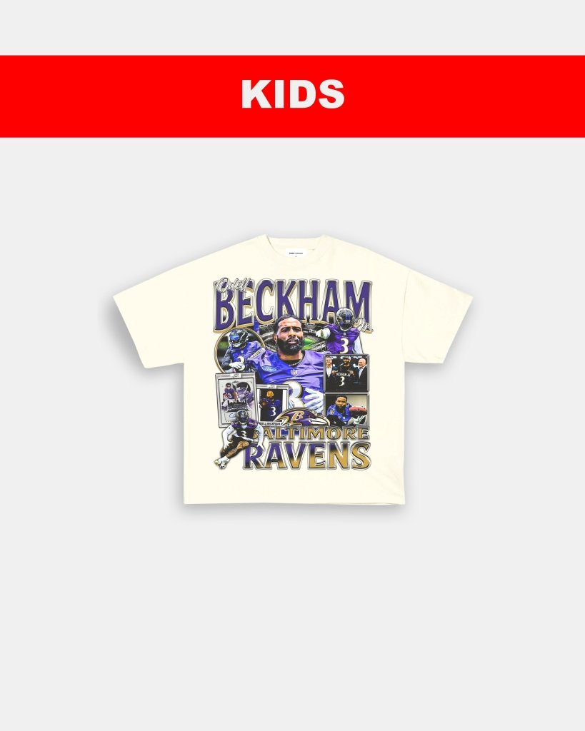 ODELL BECKHAM JR - RAVENS - KIDS TEE - VIBRAS® VIBRAS - GRAPHIC TEES - GAME CHANGERS