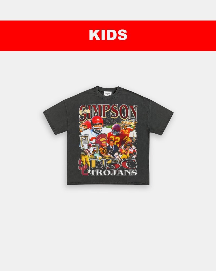 OJ SIMPSON - USC - KIDS TEE - VIBRAS® VIBRAS - GRAPHIC TEES - GAME CHANGERS