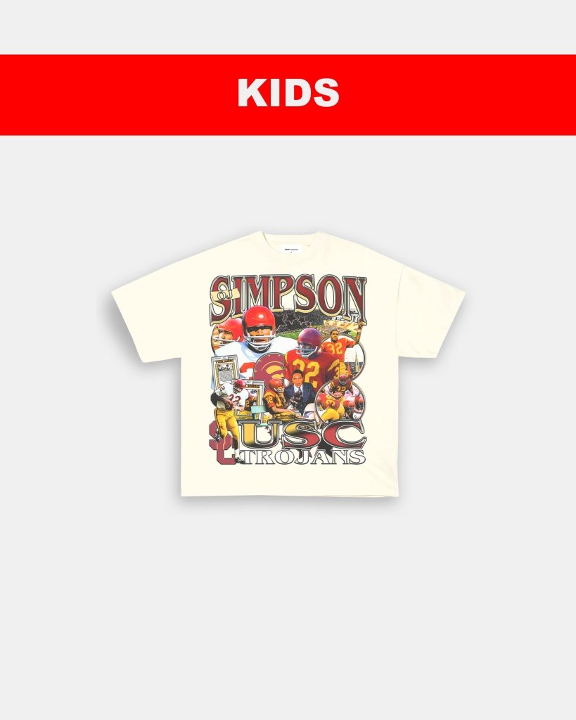 OJ SIMPSON - USC - KIDS TEE - VIBRAS® VIBRAS - GRAPHIC TEES - GAME CHANGERS