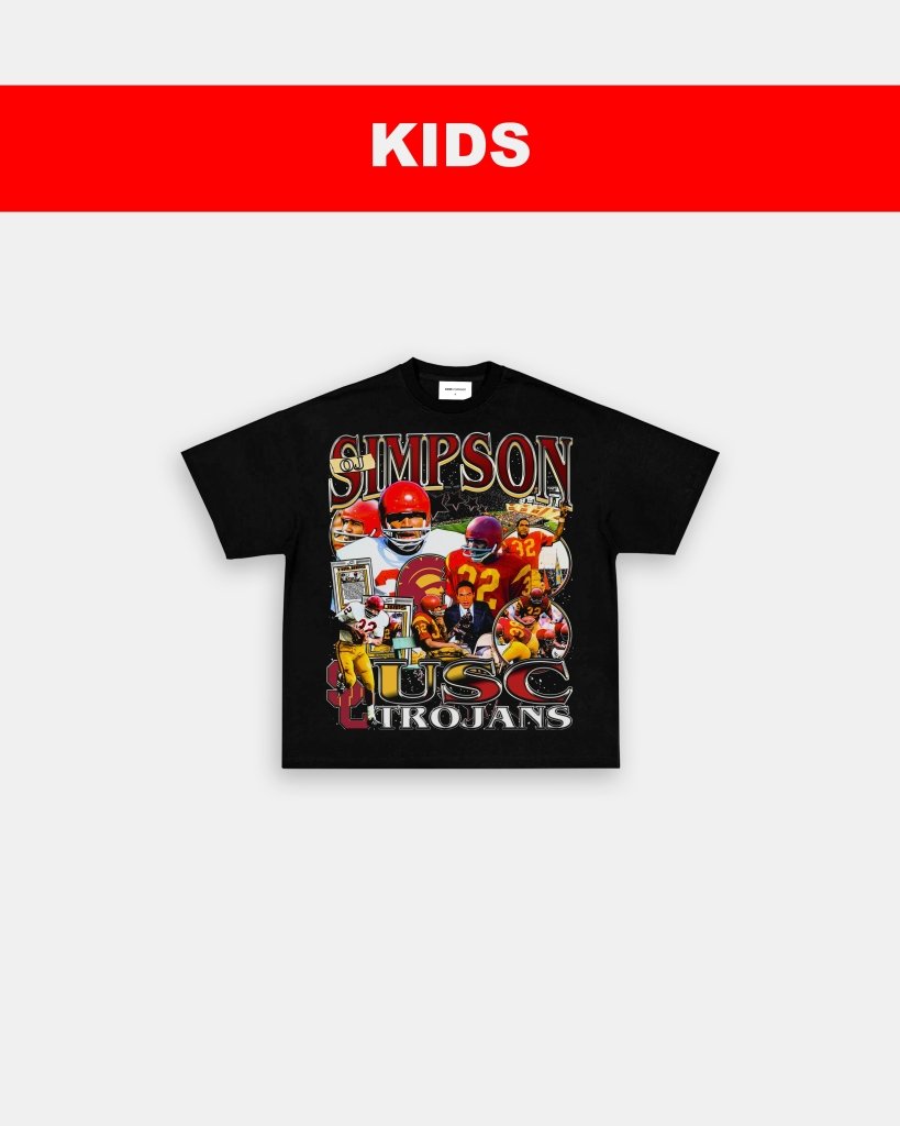 OJ SIMPSON - USC - KIDS TEE - VIBRAS® VIBRAS - GRAPHIC TEES - GAME CHANGERS