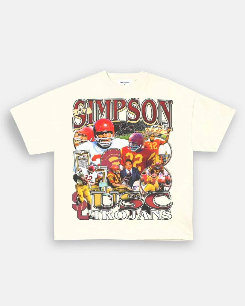 OJ SIMPSON - USC TEE - VIBRAS® VIBRAS - GRAPHIC TEES - GAME CHANGERS