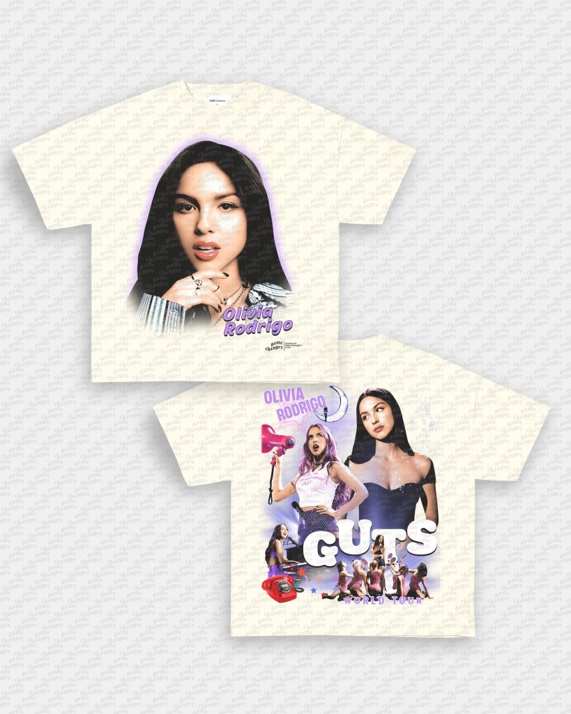 OLIVIA RODRIGO V2 TEE - [DS] - VIBRAS® VIBRAS - GRAPHIC TEES - GAME CHANGERS