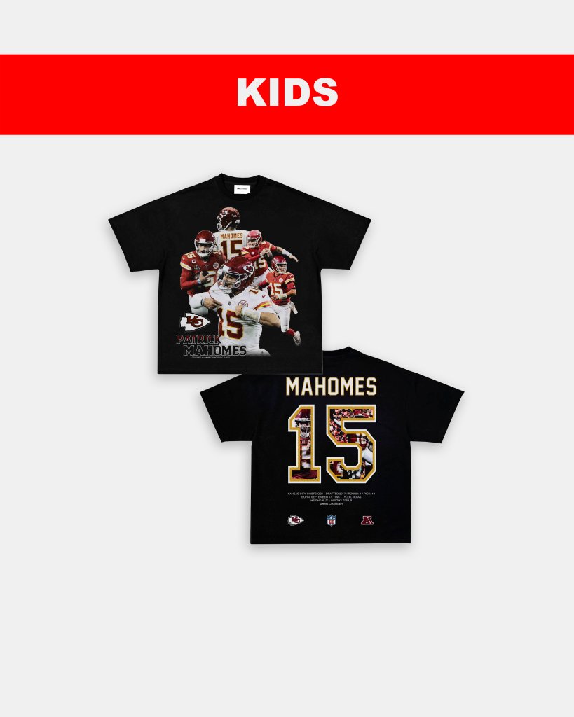 PATRICK MAHOMES - KIDS TEE - VIBRAS® VIBRAS - GRAPHIC TEES - GAME CHANGERS