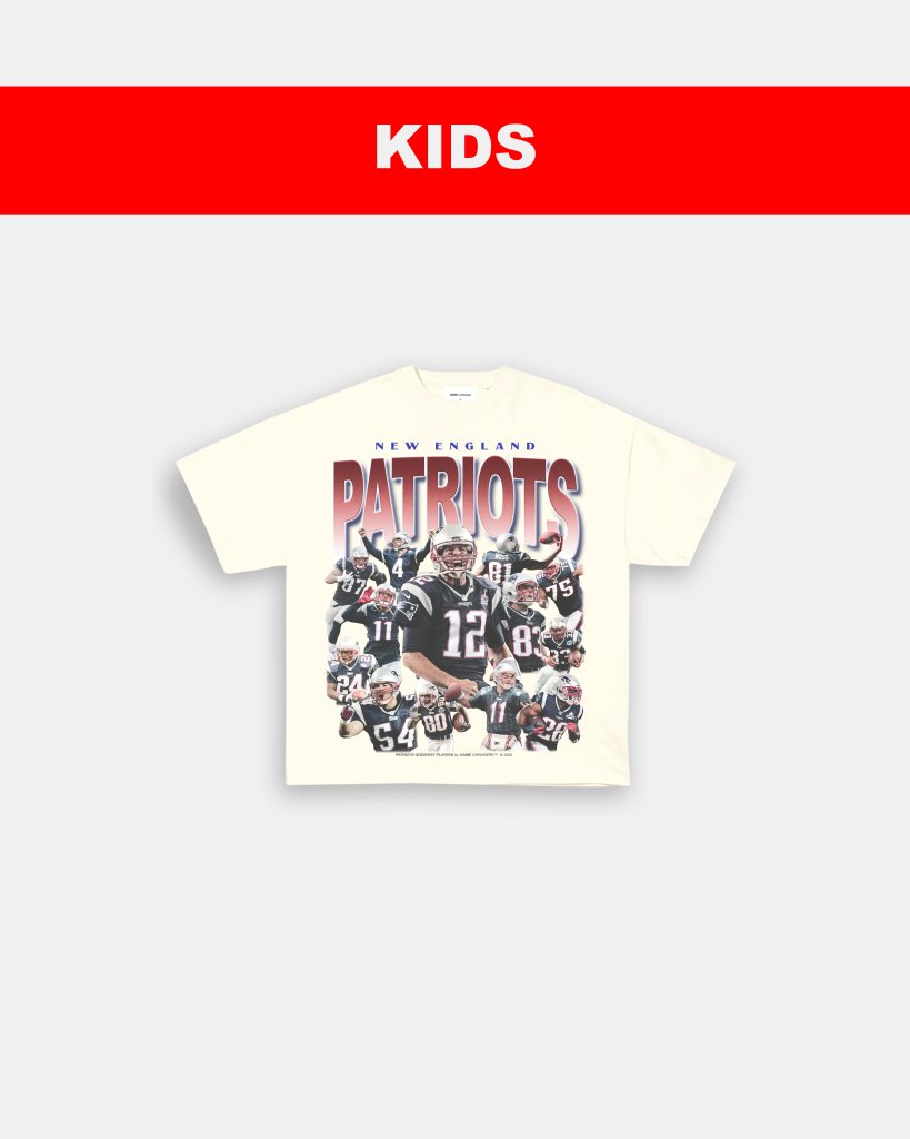 PATRIOTS - KIDS TEE - VIBRAS® VIBRAS - GRAPHIC TEES - GAME CHANGERS