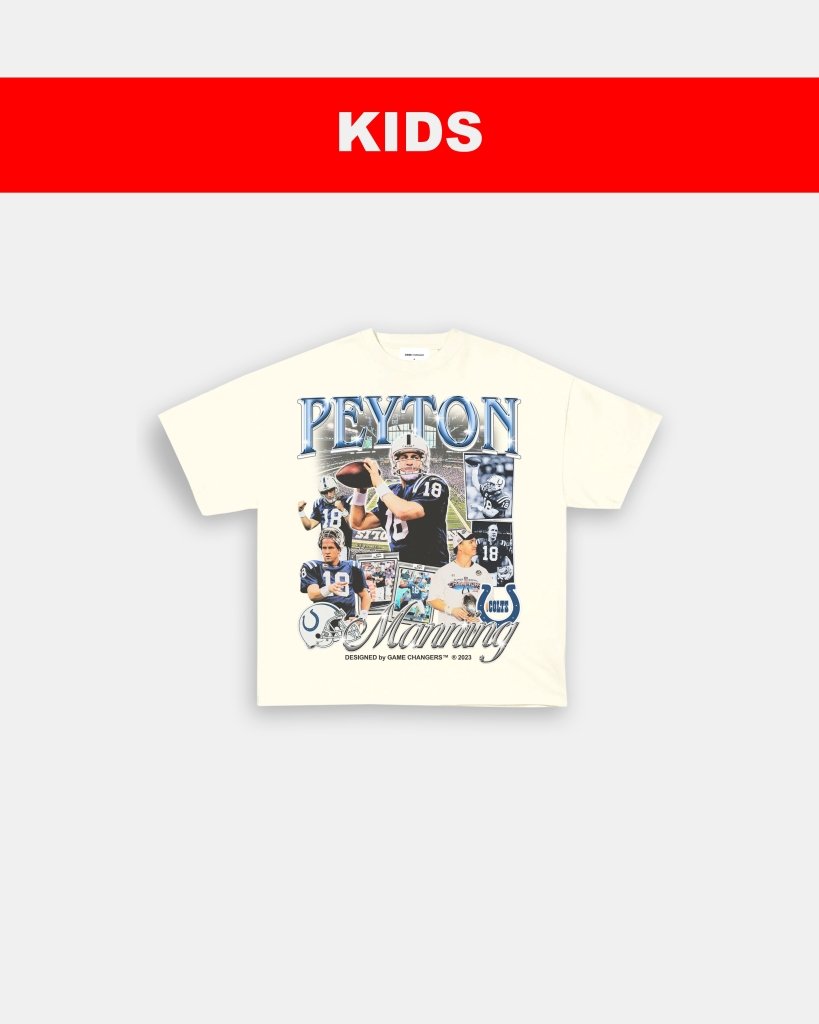 PEYTON MANNING 2 - COLTS - KIDS TEE - VIBRAS® VIBRAS - GRAPHIC TEES - GAME CHANGERS