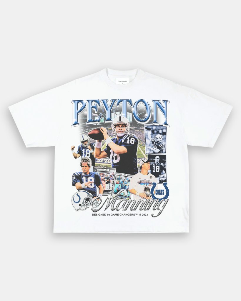 PEYTON MANNING 2 - COLTS TEE - VIBRAS® VIBRAS - GRAPHIC TEES - GAME CHANGERS