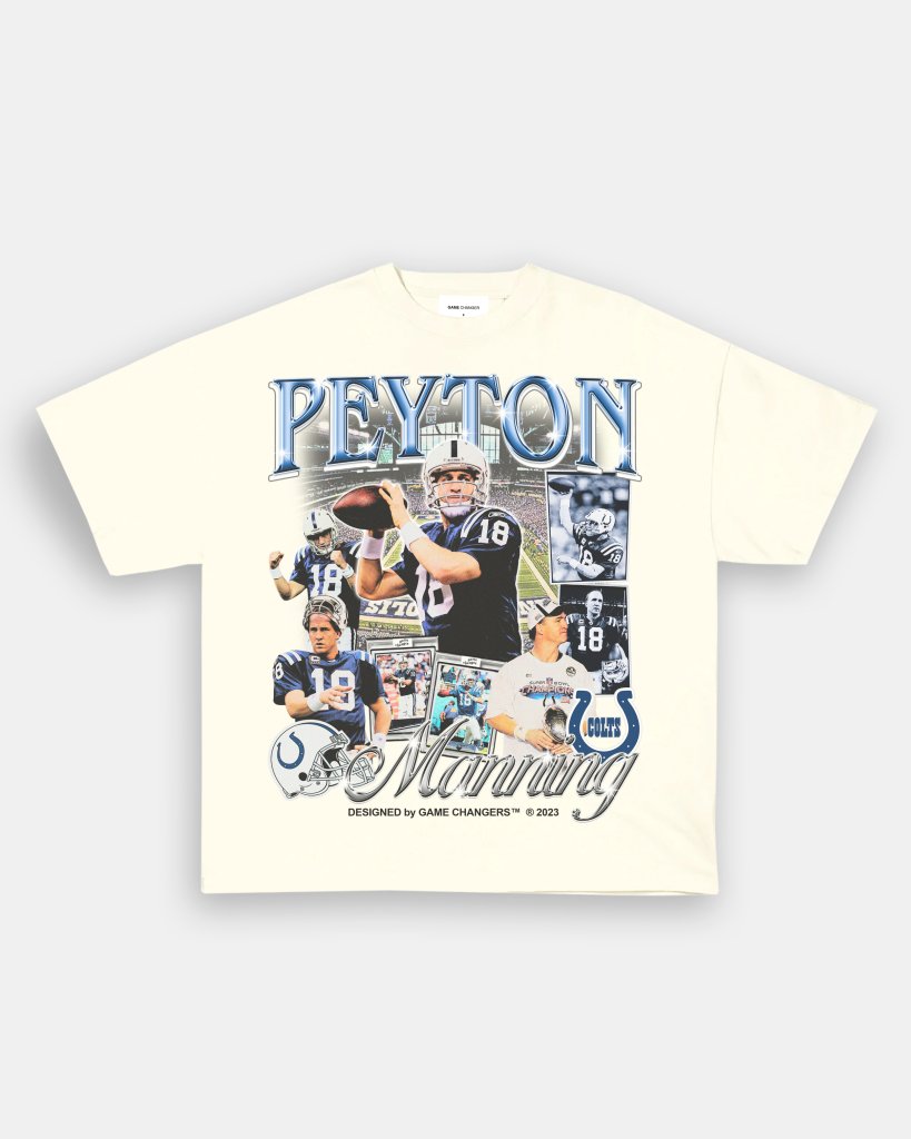 PEYTON MANNING 2 - COLTS TEE - VIBRAS® VIBRAS - GRAPHIC TEES - GAME CHANGERS